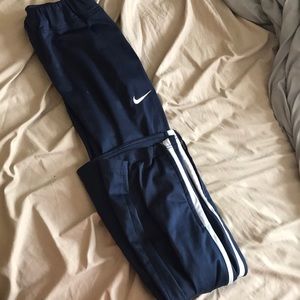 Navy blue Nike sweats